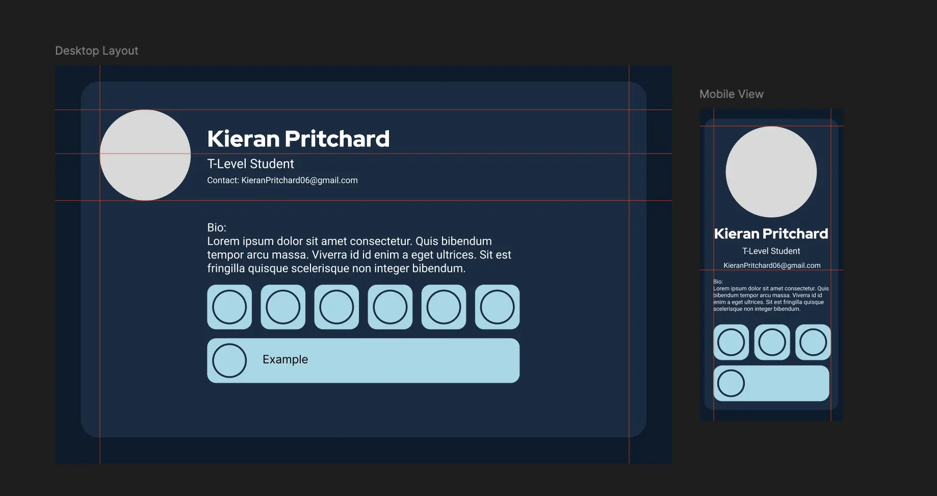 Kieran Pritchard working on a computer in a classroom.