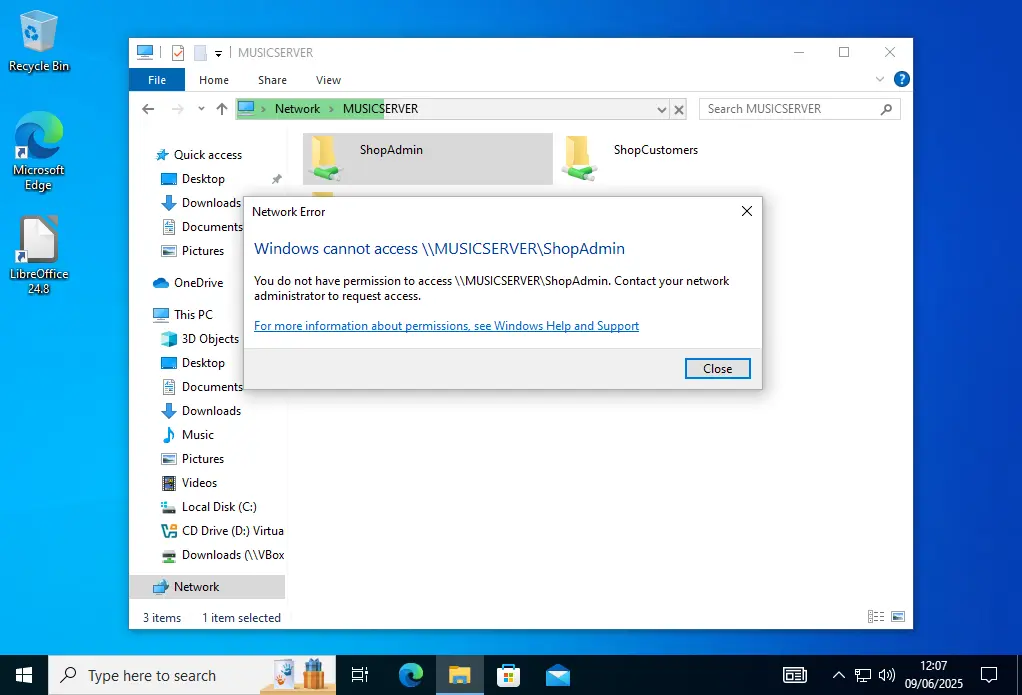 A screenshot of a Windows command prompt with a ping test running, showing a `Request timed out` error.