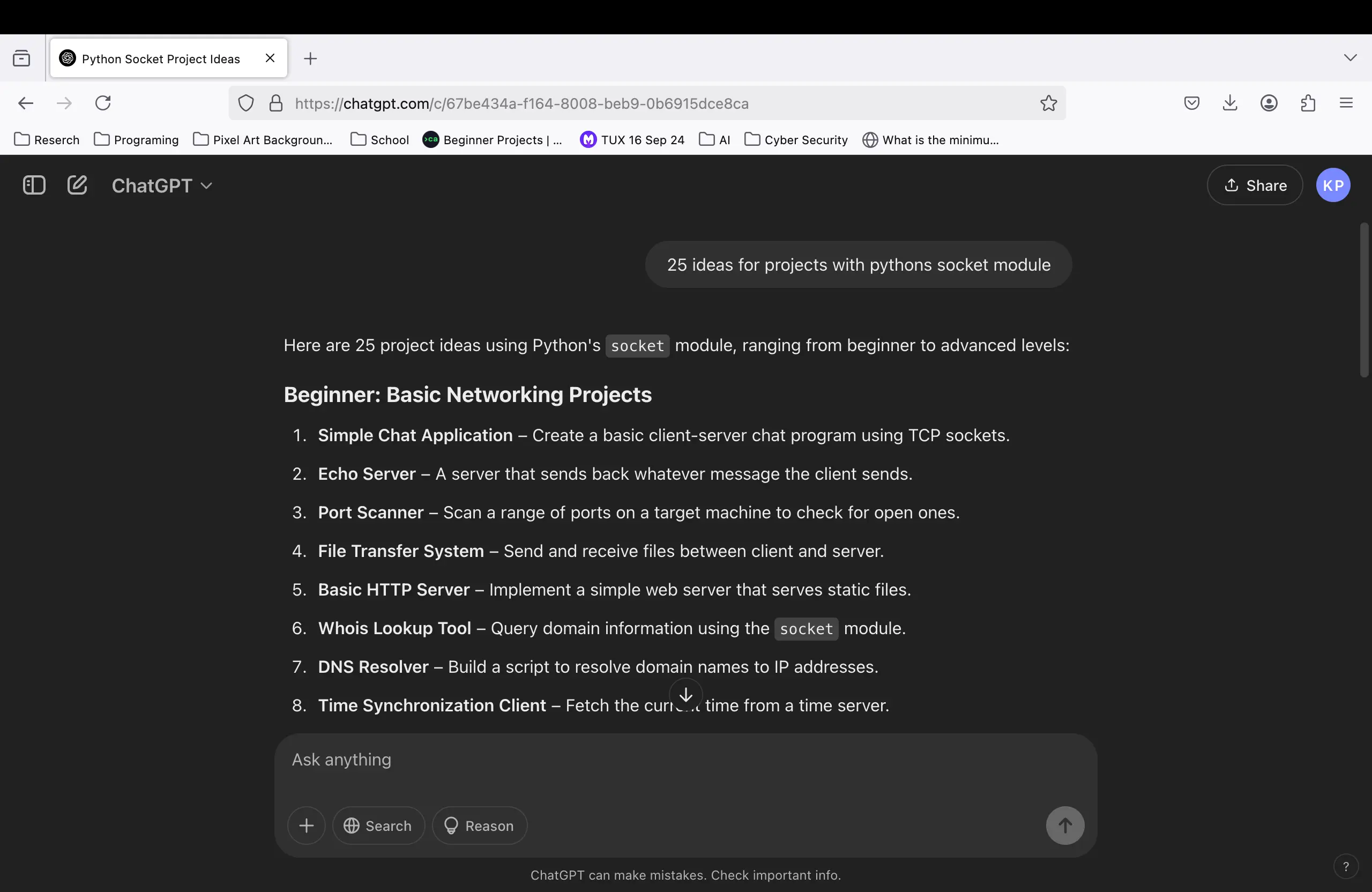 Screenshot of a cloud computing tool used in the course.